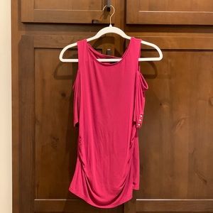 White House Black Market shoulder cut out tank